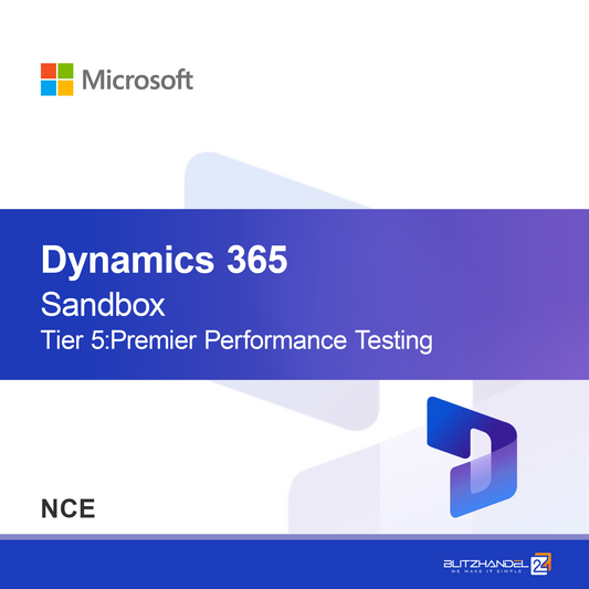 Dynamics 365 Operations - Sandbox Nivel 5: Pruebas de Rendimiento Premier