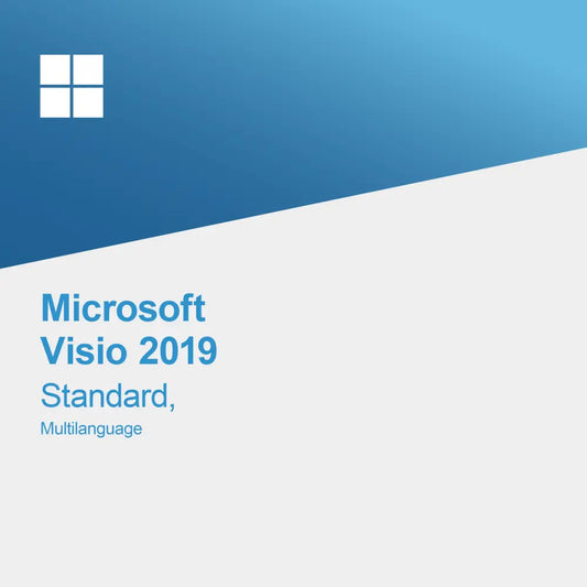 Microsoft Visio 2019 Standard, Multilenguaje