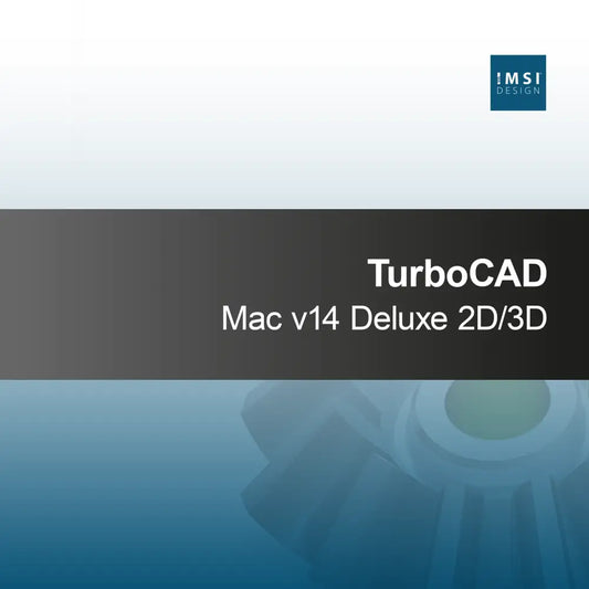 TurboCAD Mac v14 Deluxe 2D/3D