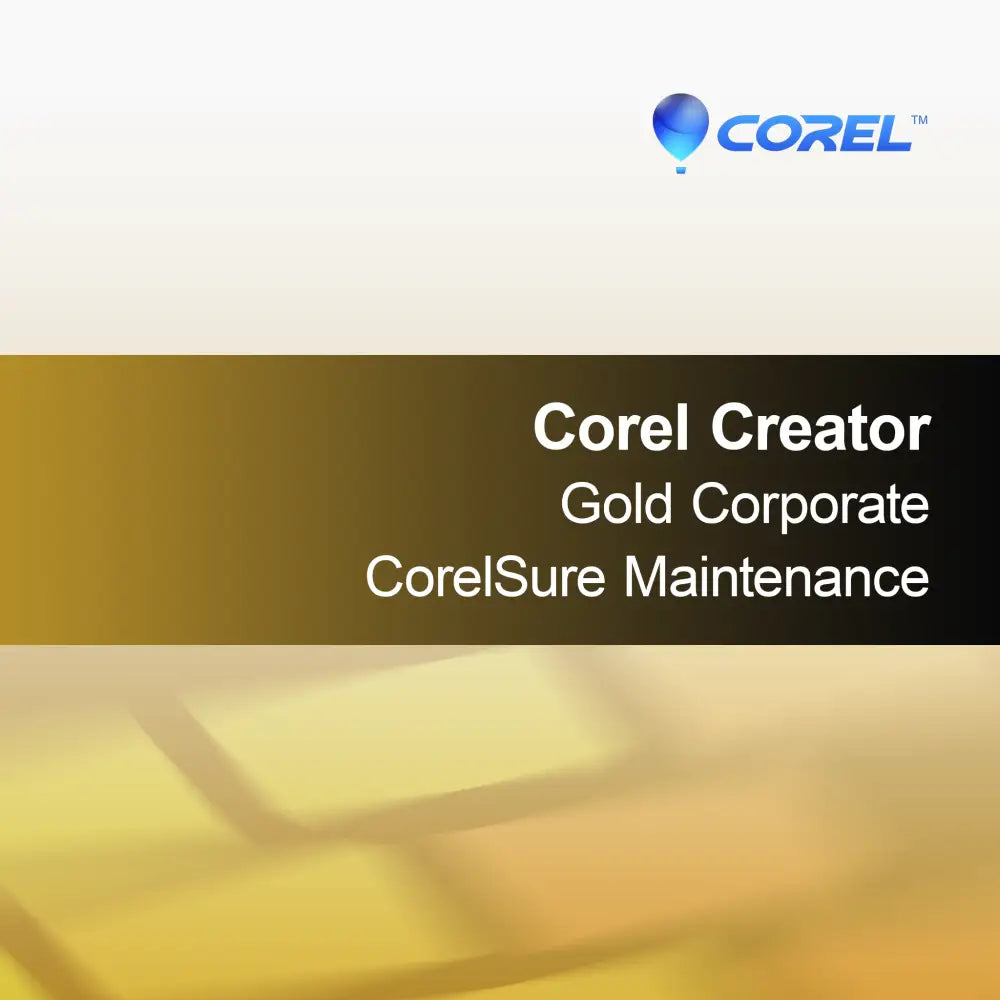 Mantenimiento CorelSure Corporativo Corel Creator Gold
