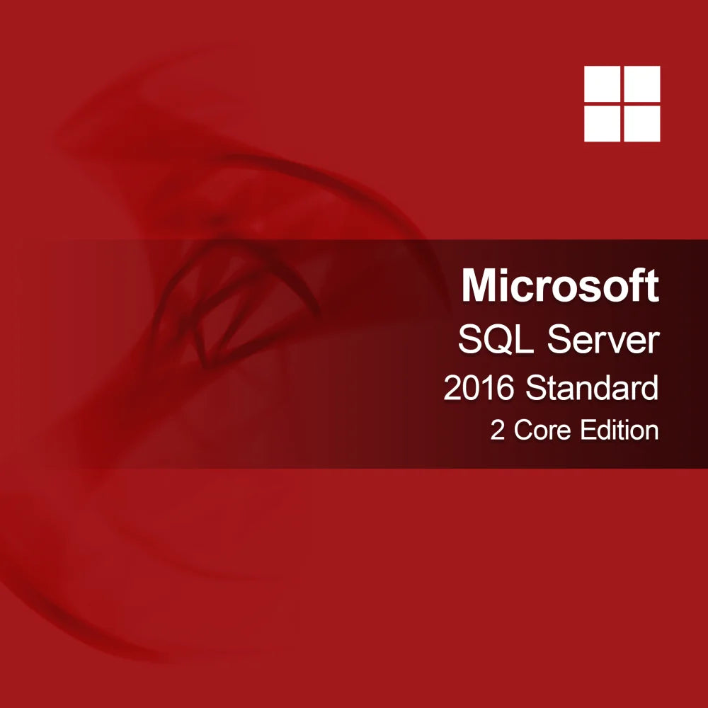 Microsoft SQL Server 2016 Standard - Edición de 2 Núcleos
