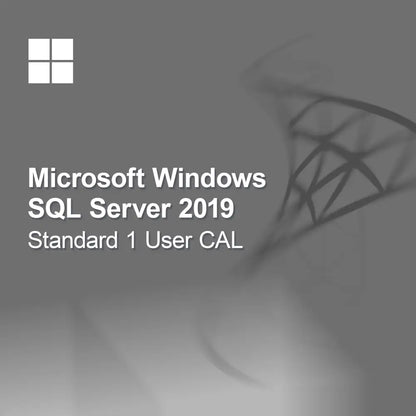 Microsoft SQL Server 2019 Standard 1 Usuario CAL